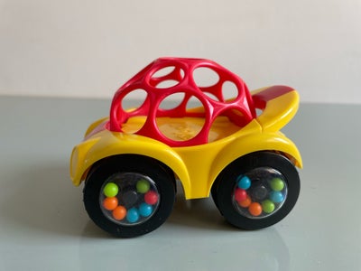 Blandet legetøj, Bil, OBALL, Fin OBALL bil med små kugler i hjulene og med det kendte “net” øverst, 