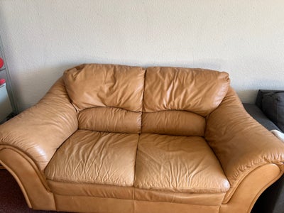 Sofa, læder, 2 pers., Sofa, læder, 2 pers.

2 persons leather sofa, used like very good condition, s