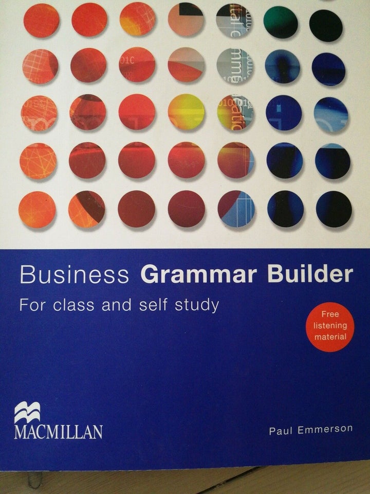 Engelsk. Business Grammar Builder, Paul Emmerson, år 2002