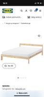3/4 seng, Ikea, b: 140 l: 200