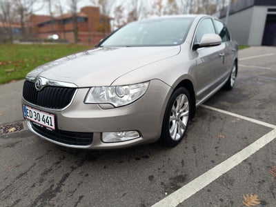 Skoda Superb, 1,9 TDi 105 GreenLine, Diesel, 2008, km 267000, champagnemetal, træk, nysynet, klimaan