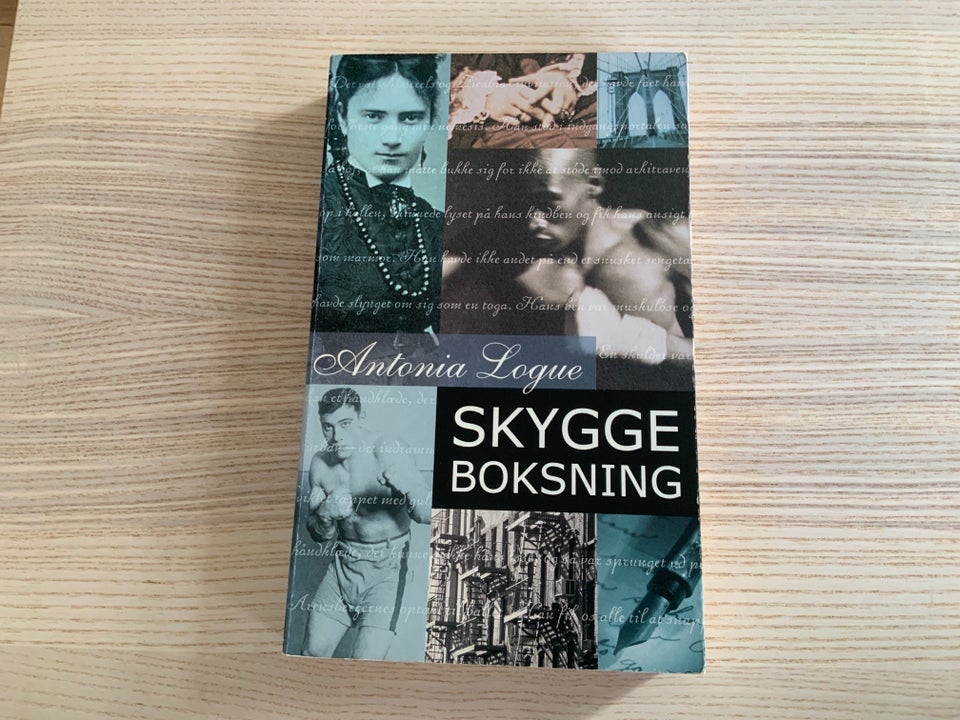 Skyggeboksning, Antonia Logue, genre: roman