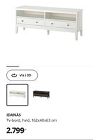 Tv bord fra Ikea - IDANÄS