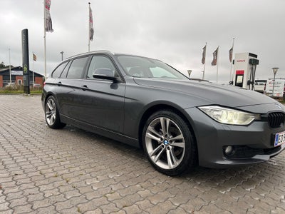 BMW 318d, 2,0 Touring aut., Diesel, aut. 2013, km 239800, koksmetal, klimaanlæg, ABS, airbag, alarm,