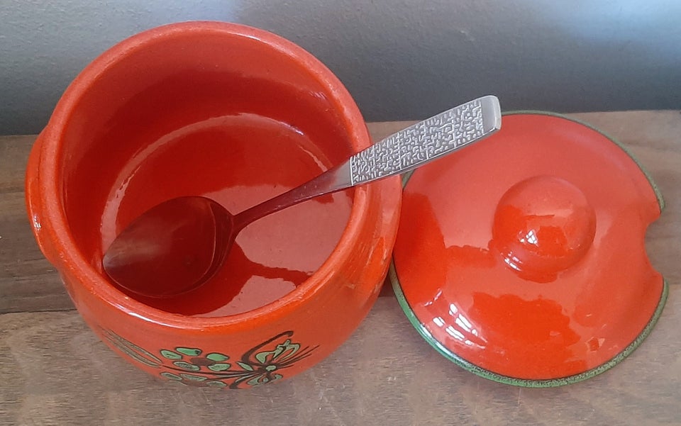 Keramik sukkerskål, Retro