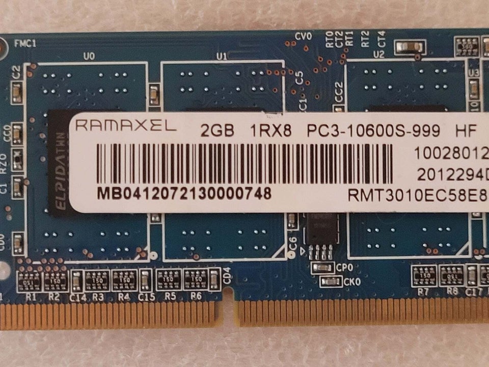 Ramaxel, 2 GB, DDR3 SDRAM