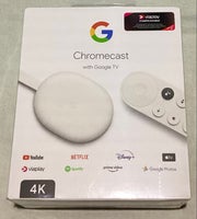 Google Chromecast med Google TV 4K, Google, Perfekt