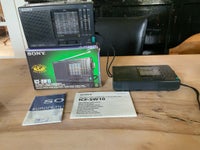 AM/FM radio, Sony, ICF-SW10