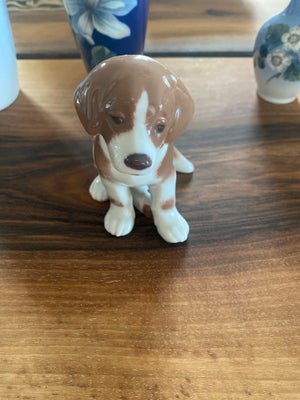 Porcelæn, Figur, B&g, Hund porcelænsfigur