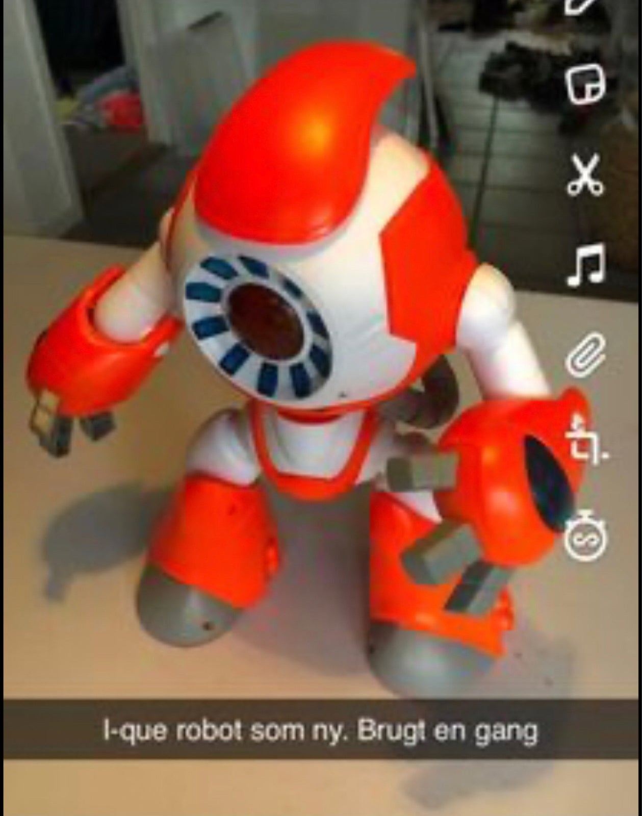 en sælger Maleri respons Robot, Interaktiv robot legetøj, I-QUE ROBOT – dba.dk – Køb og Salg af Nyt  og Brugt