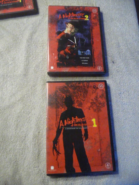 A Nightmare on Elm Street 6 stk, DVD, gyser