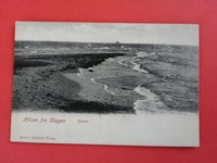 Postkort, HILSEN FRA SKAGEN.Grenen.ca. 1900