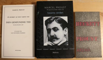 på sporet af den tabte tid, Marcel Proust, genre: roman, Dele af Marcel Proust raman cyklus - på spo