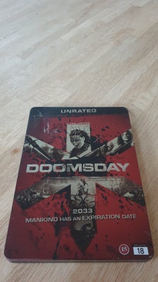 DOOMSDAY (UNRATED – I Metalbox), instruktør Neil Marshall, DVD, action, /Science-Fiction/Thriller. F