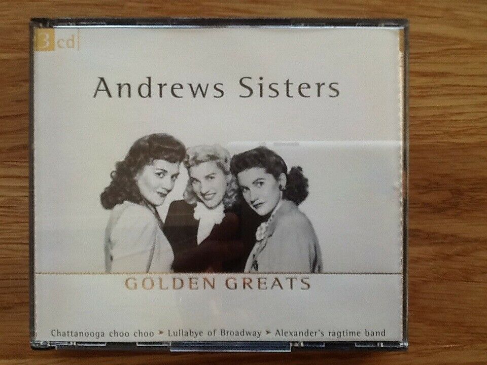 Andrew Sisters: Golden Greats - 3 CD opsamlingsalbum, pop