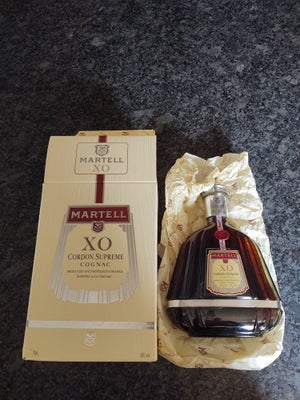 Spiritus, Martell XO Cordon Supreme cognac, Martell XO Cordon Supreme Cognac. I original indpakning.