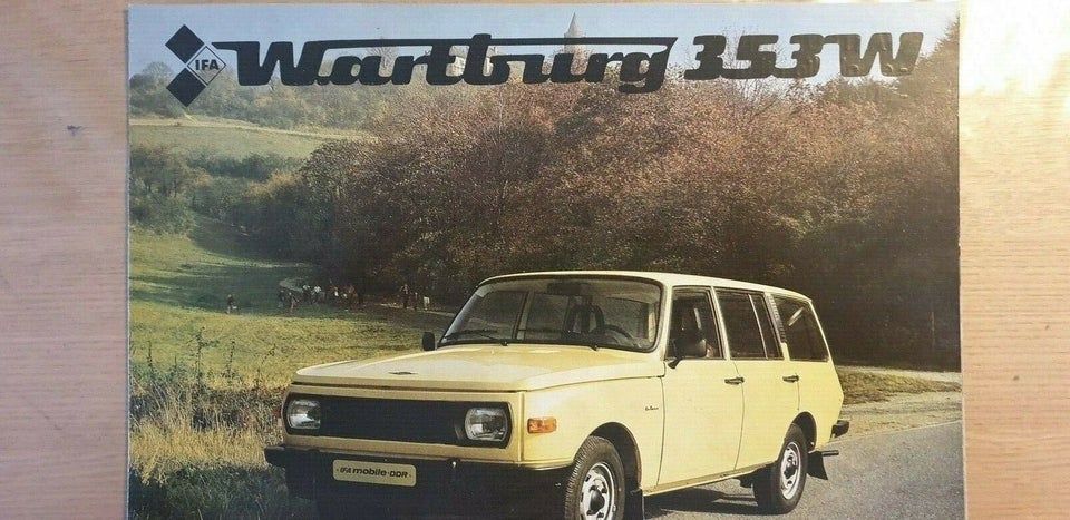 Brochure, Wartburg 353W