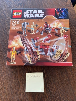 Lego Star Wars, 7670, Komplet og i god stand
Kan sendes eller afhentes i Hjørring 