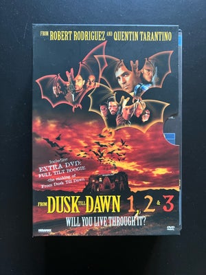 From Dusk Till Dawn , DVD, gyser, From Dusk Till Dawn dvd boks
Stand meget god