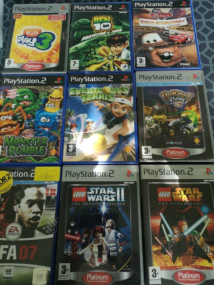 17 fede PS2 spil 25-85kr pr spil, genre – – Køb og Salg af Nyt Brugt