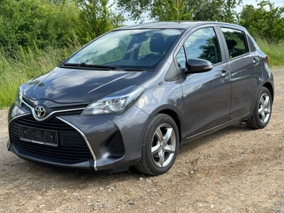 Toyota Yaris, 1,4 D-4D T2 Premium, Diesel, 2015, km 93000, koksmetal, træk, nysynet, ABS, airbag, al