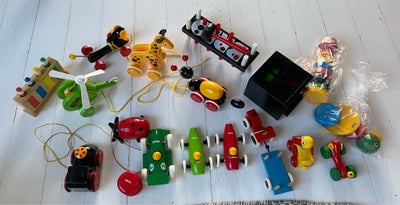 Brio lot, En samling af blandet Brio legetøj. 
