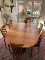 Spisebord m/stole, Massiv kirsebærtræ , Brdr Andersen