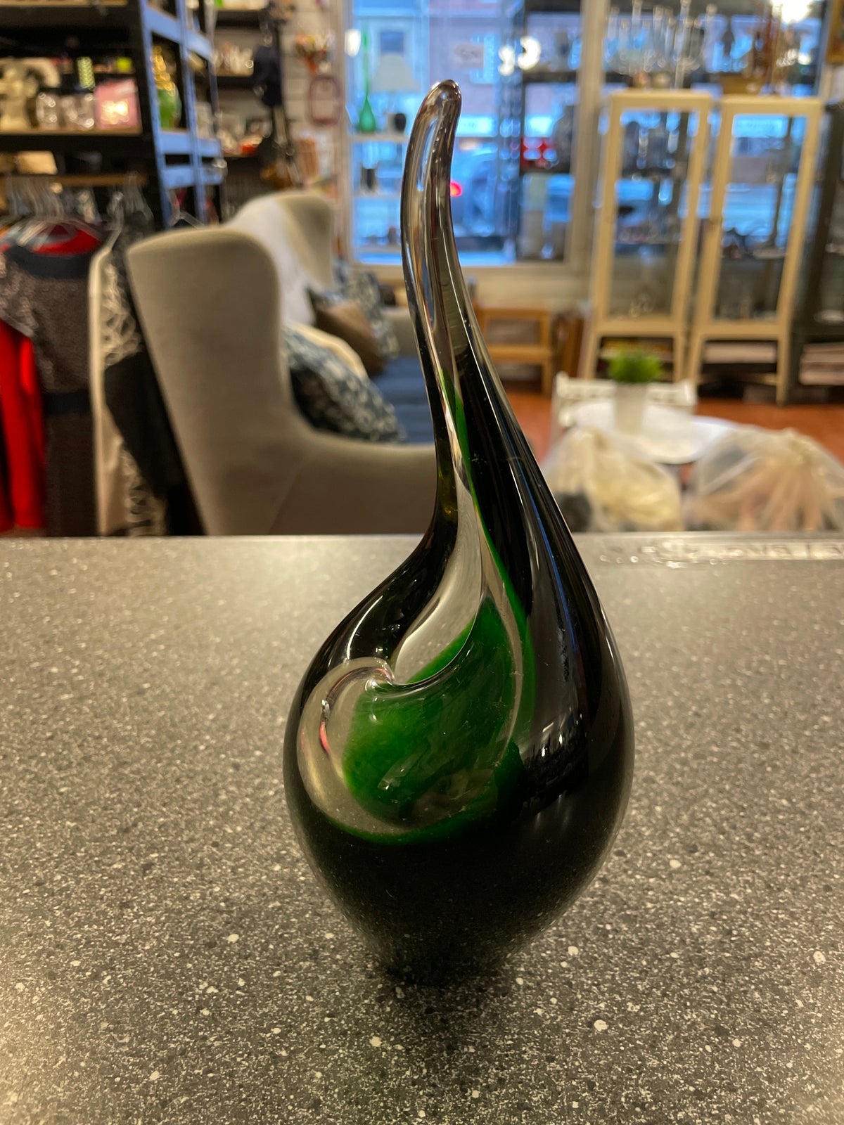 Glas, Vase, Holmegaard – – og Salg Nyt Brugt
