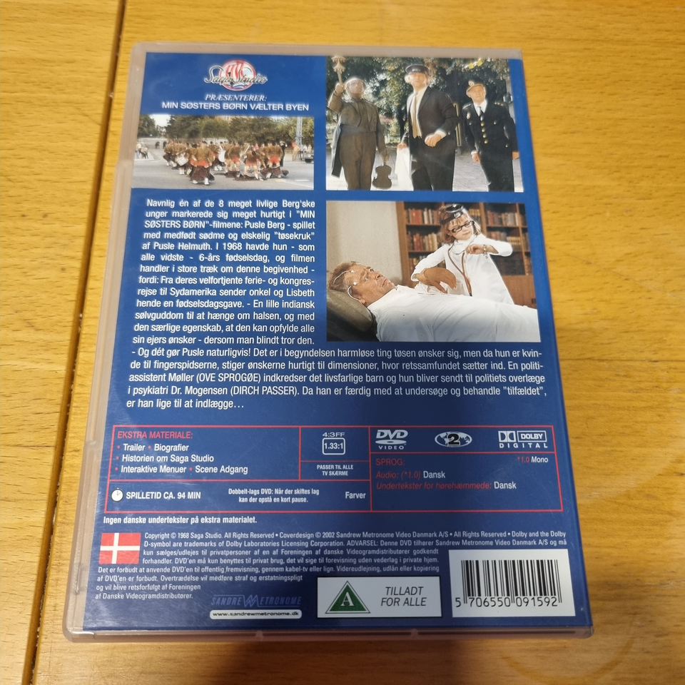 Min Søsters Børn Vælter Byen, DVD, familiefilm