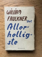 Det allerhelligste, William Faulkner, genre: roman