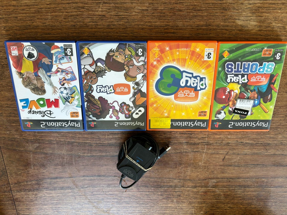 Eye toy pakke - kamera og 4 spil , PS2, anden genre