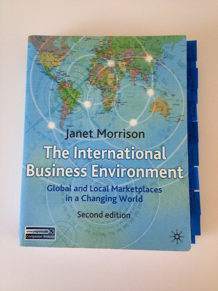 The International Business Environment, Janet Morrison,