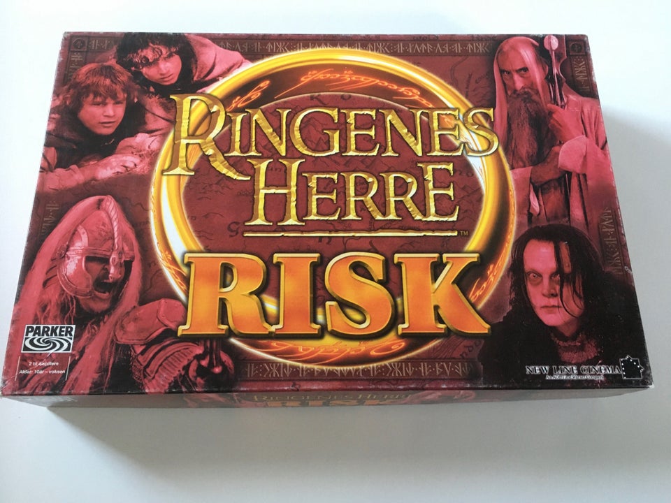 Risk - Ringenes Herre, Strategi/familiespil, brætspil