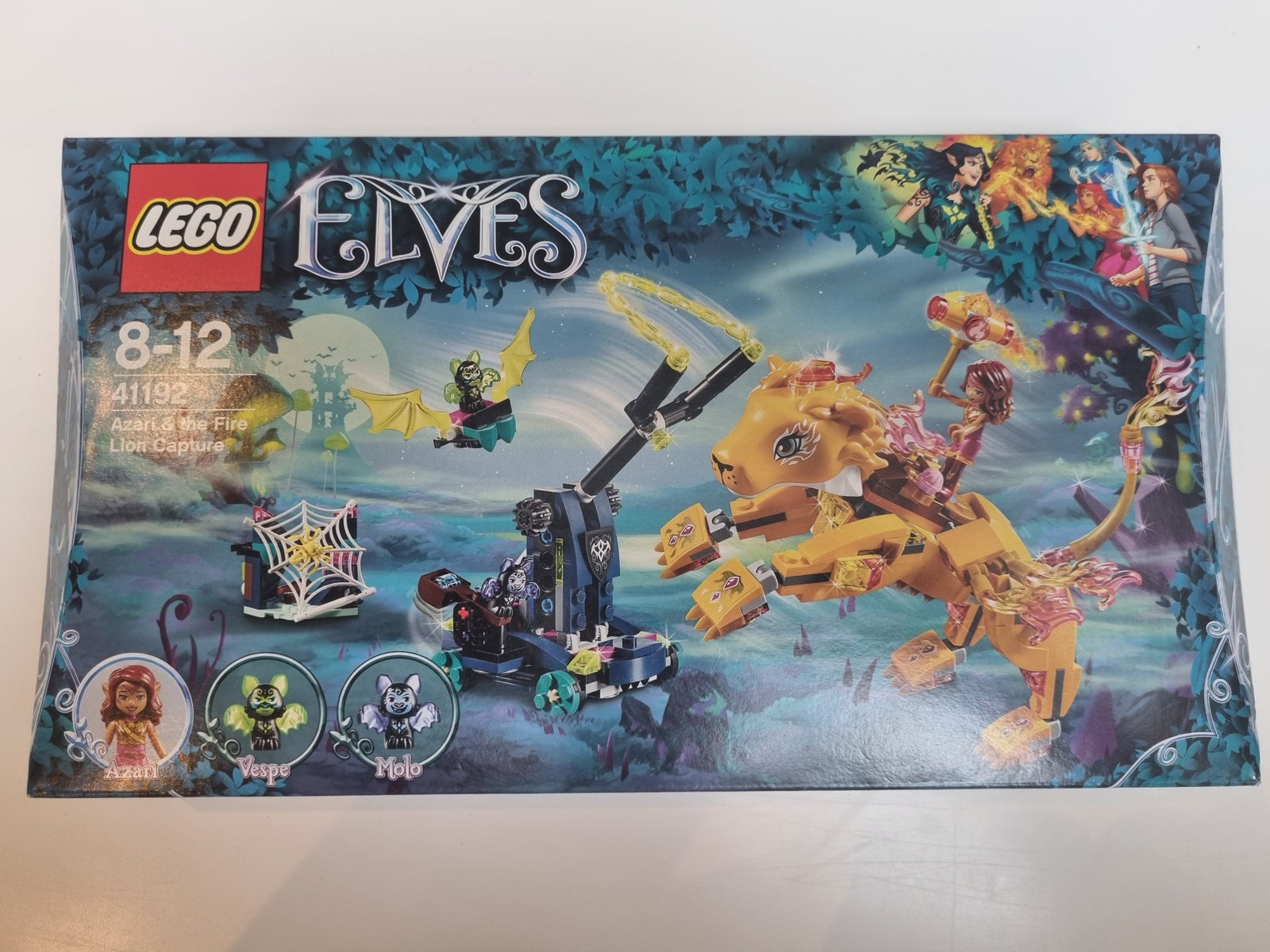 Lego Elves, Ny uåbnet 41192 - Azari & the Fire Lion Capture dba.dk – Køb og Salg af og