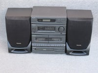 Stereoanlæg , Panasonic, SA-DH30 (incl. højttaler)