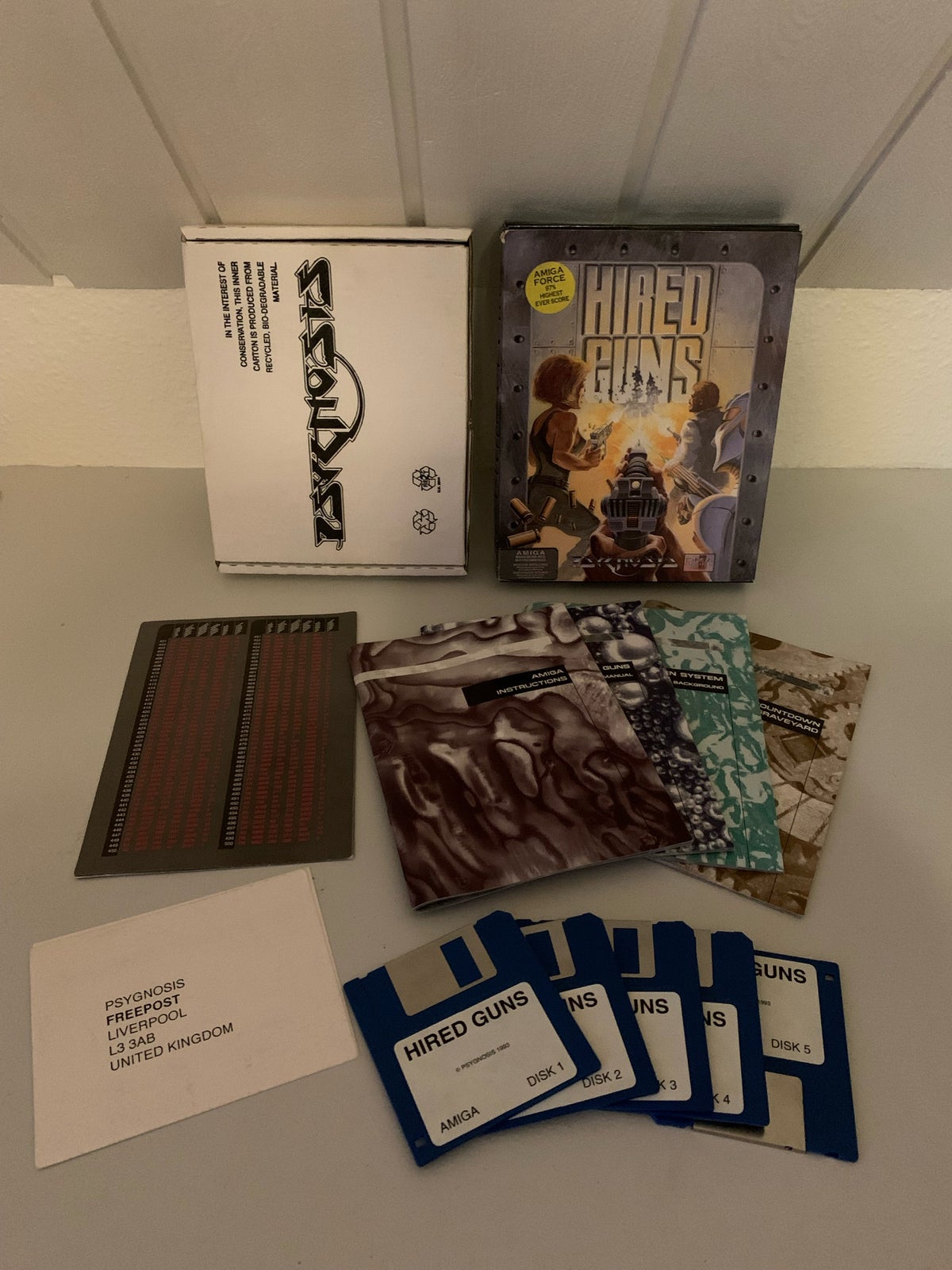 Hired Guns, Commodore Amiga 500