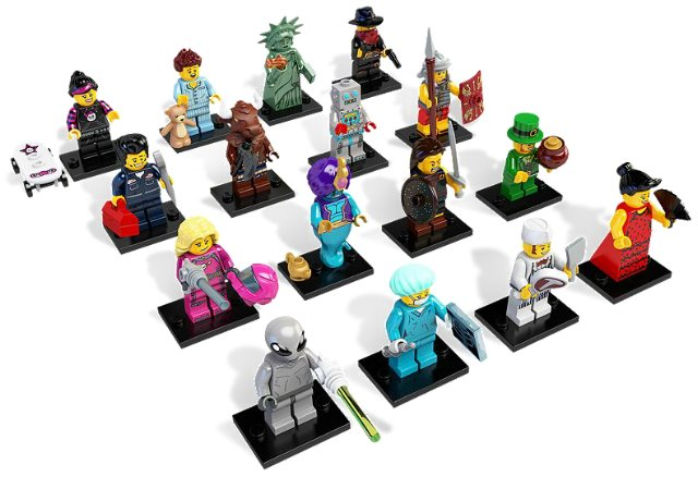 Lego Minifigures, 8827 Collectible Minifigures Series 6.