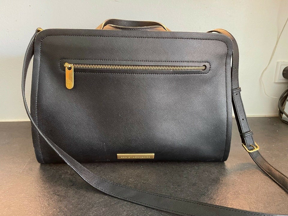 Skuldertaske, Marc By Marc Jacobs, læder