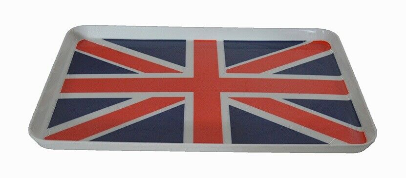Plastbakke med britisk flag, Union Jack