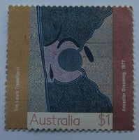 Australien, stemplet, Særfrimærke