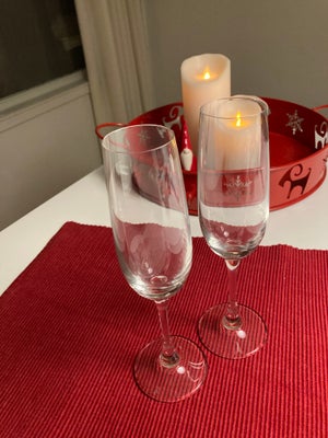 Glas, Champagne flutes, Spiegelau Soiree, krystal, Spiegelau, 2 smukke, elegante champagne flutes, s