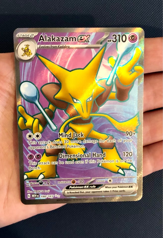 Alakazam ex (Full Art) - 188/165