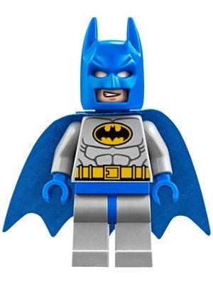 Lego Minifigures, Super Heroes:

sh111 Batman Blue mask and Cape 60kr.
(SOM NY MED NY KAPPE)

sh151 