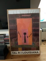 plakat, Tal R, motiv: Louisiana