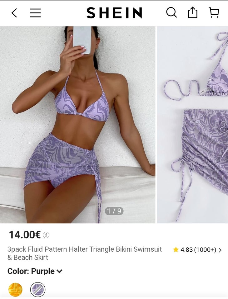 Badetøj, Bikini, Shein