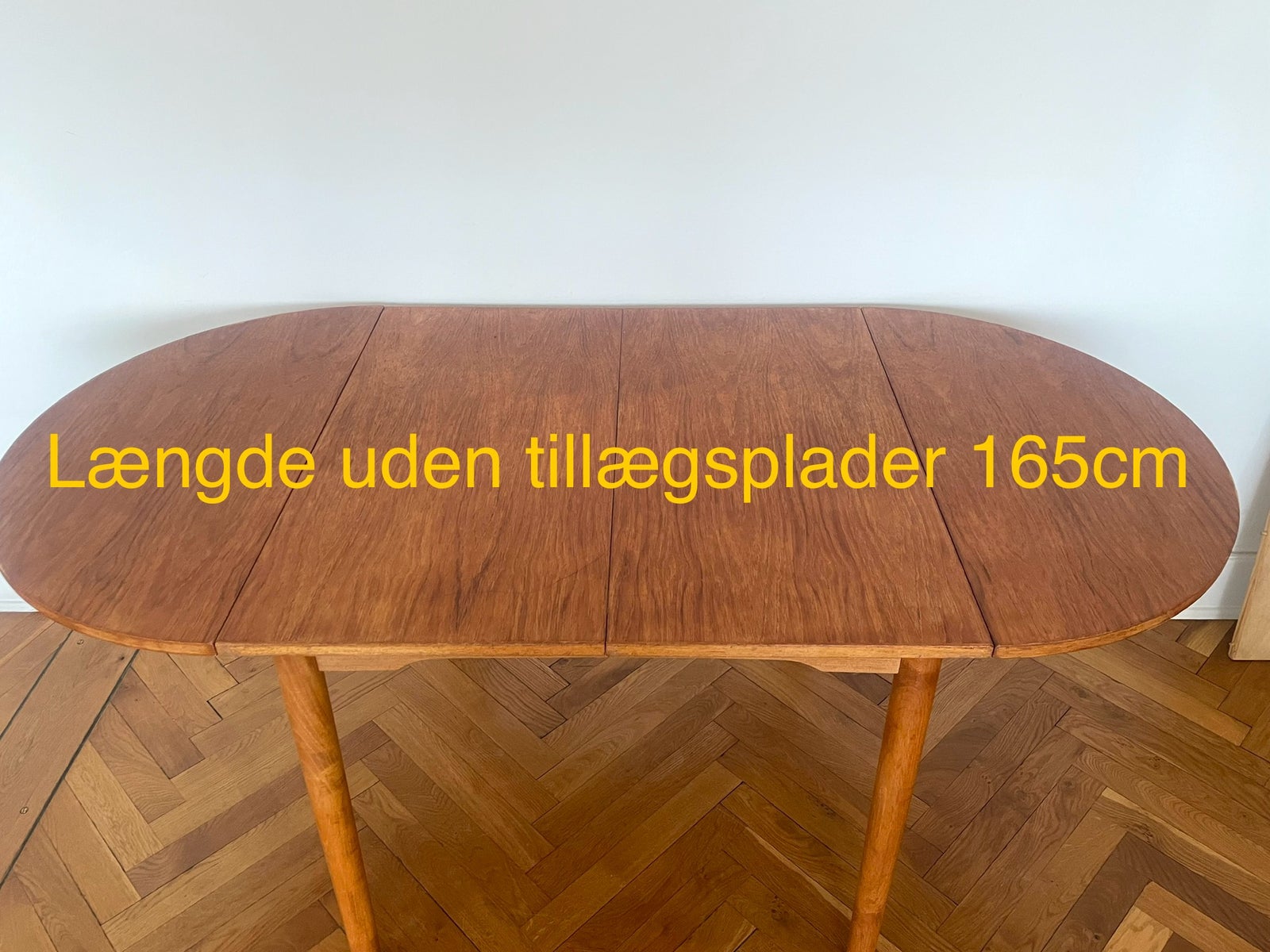 Arne Vodder, bord, udtræksbord i teaktræ med klapper