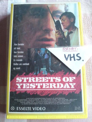 Thriller, Streets of yesterday, instruktør Judd ne'eman, Auktion på Streets of yesterday på VHS, x-l