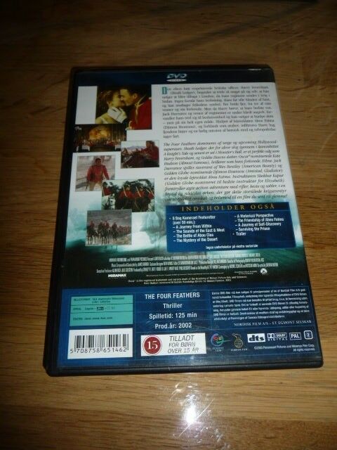 The four feathers, DVD, action