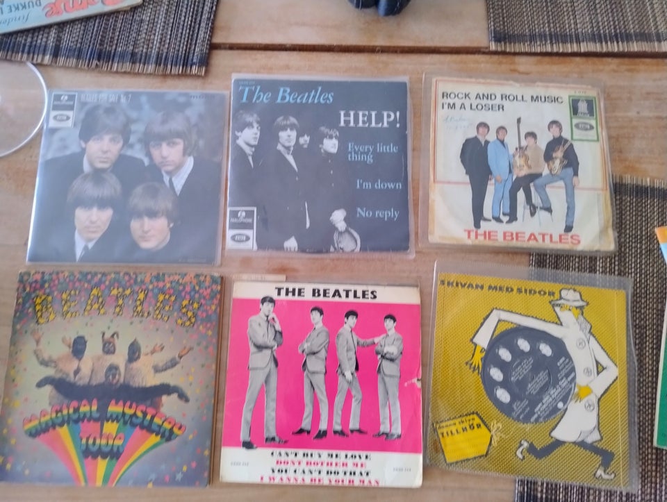 LP, Beatles blandt mange andre, Beatles Bob Dylan Eric