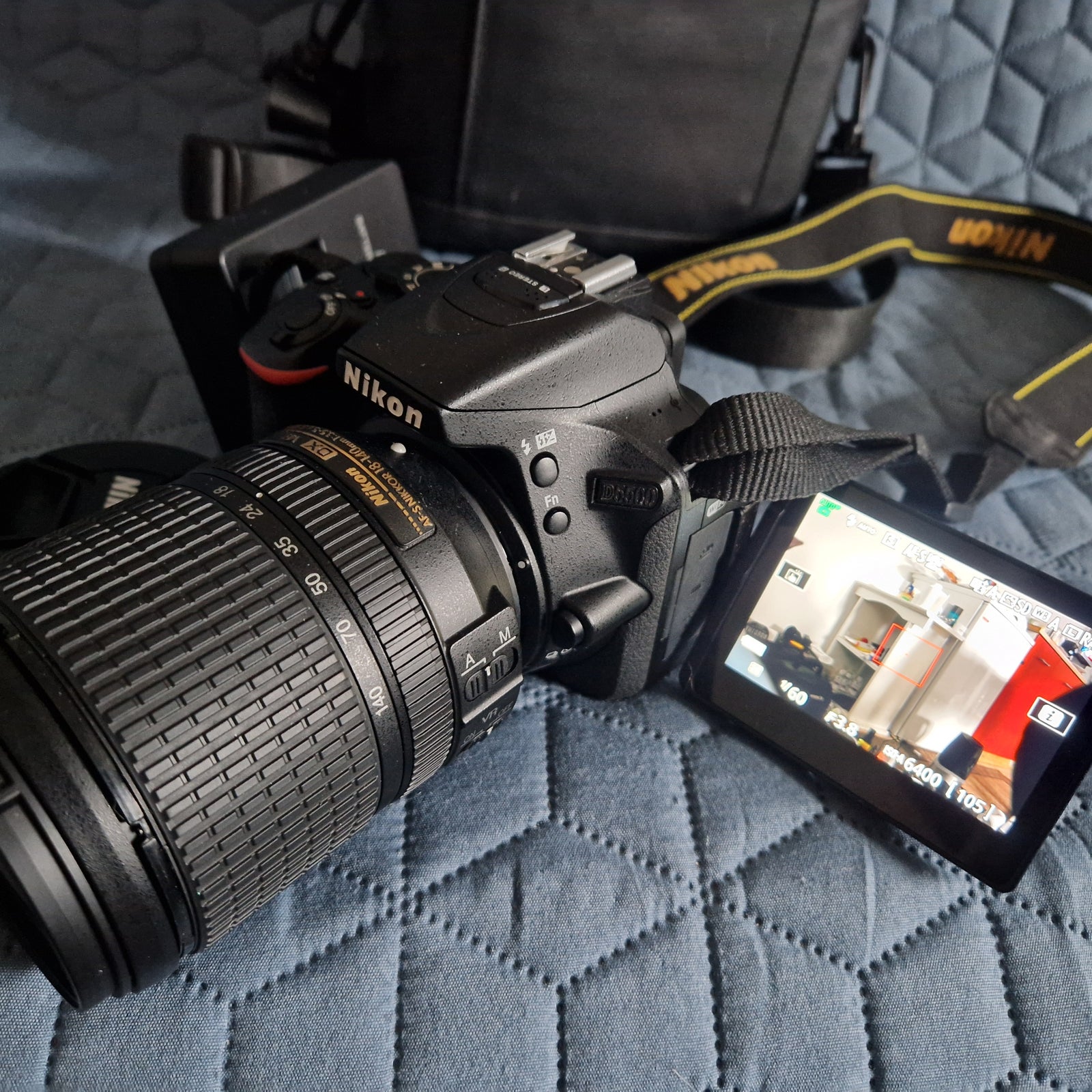 Nikon D5500, spejlrefleks, 24,2 megapixels